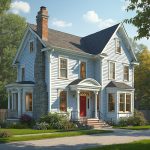 beautiful painted home